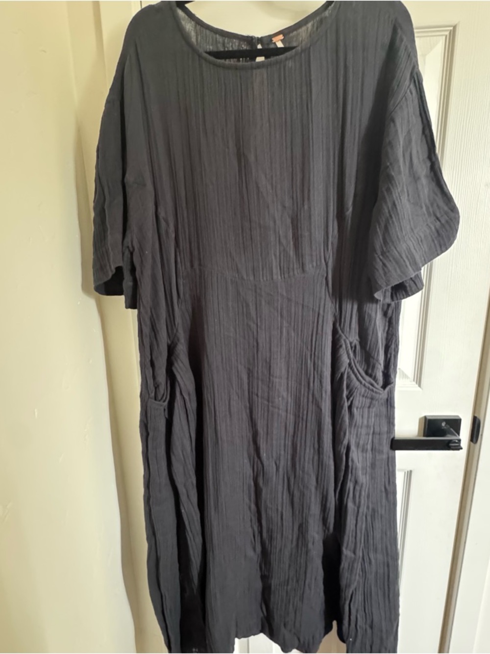 Free People Charcoal Gray Maxi Dress